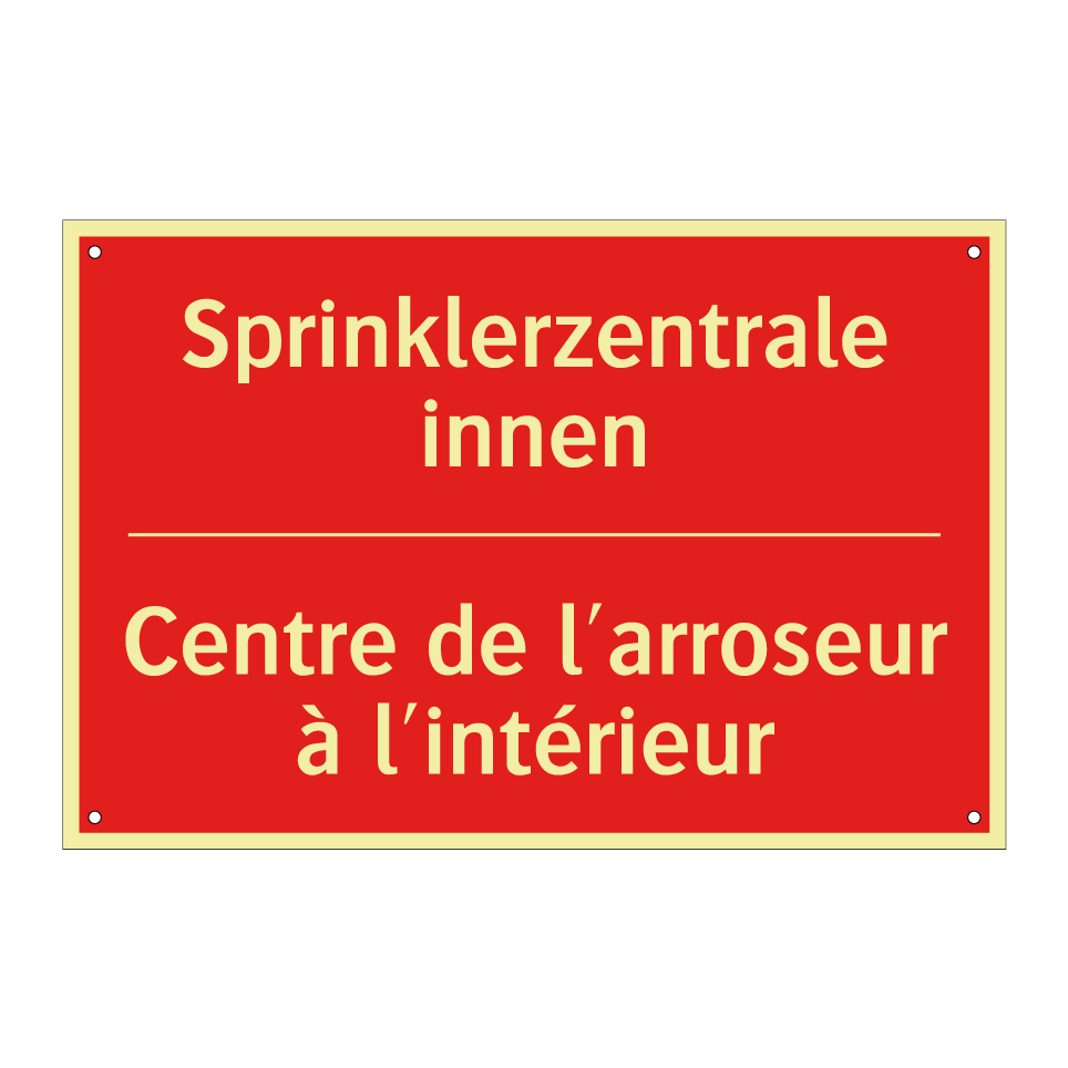 Sprinklerzentrale innen - Centre de l'arroseur à l'intérieur /.../