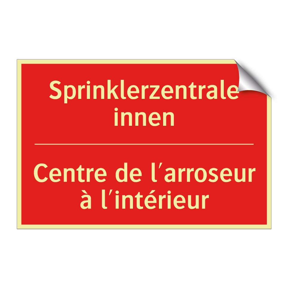 Sprinklerzentrale innen - Centre de l'arroseur à l'intérieur /.../