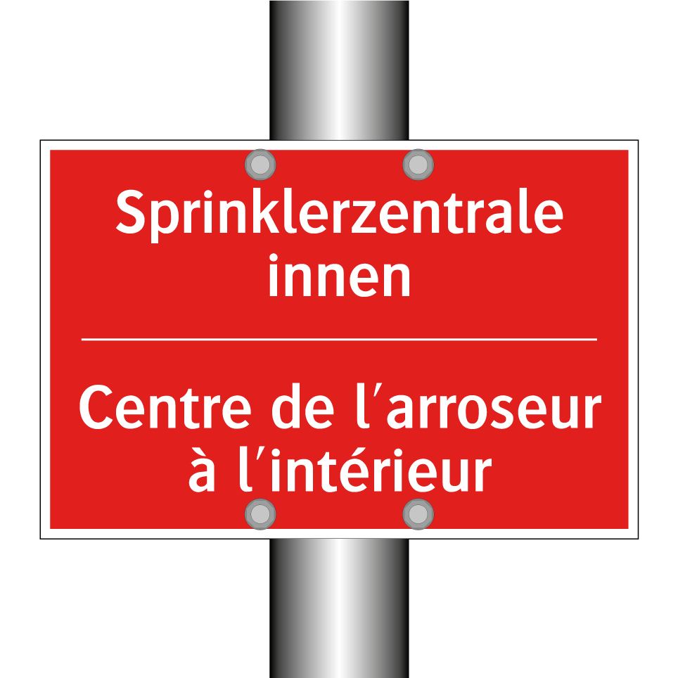 Sprinklerzentrale innen - Centre de l'arroseur à l'intérieur /.../