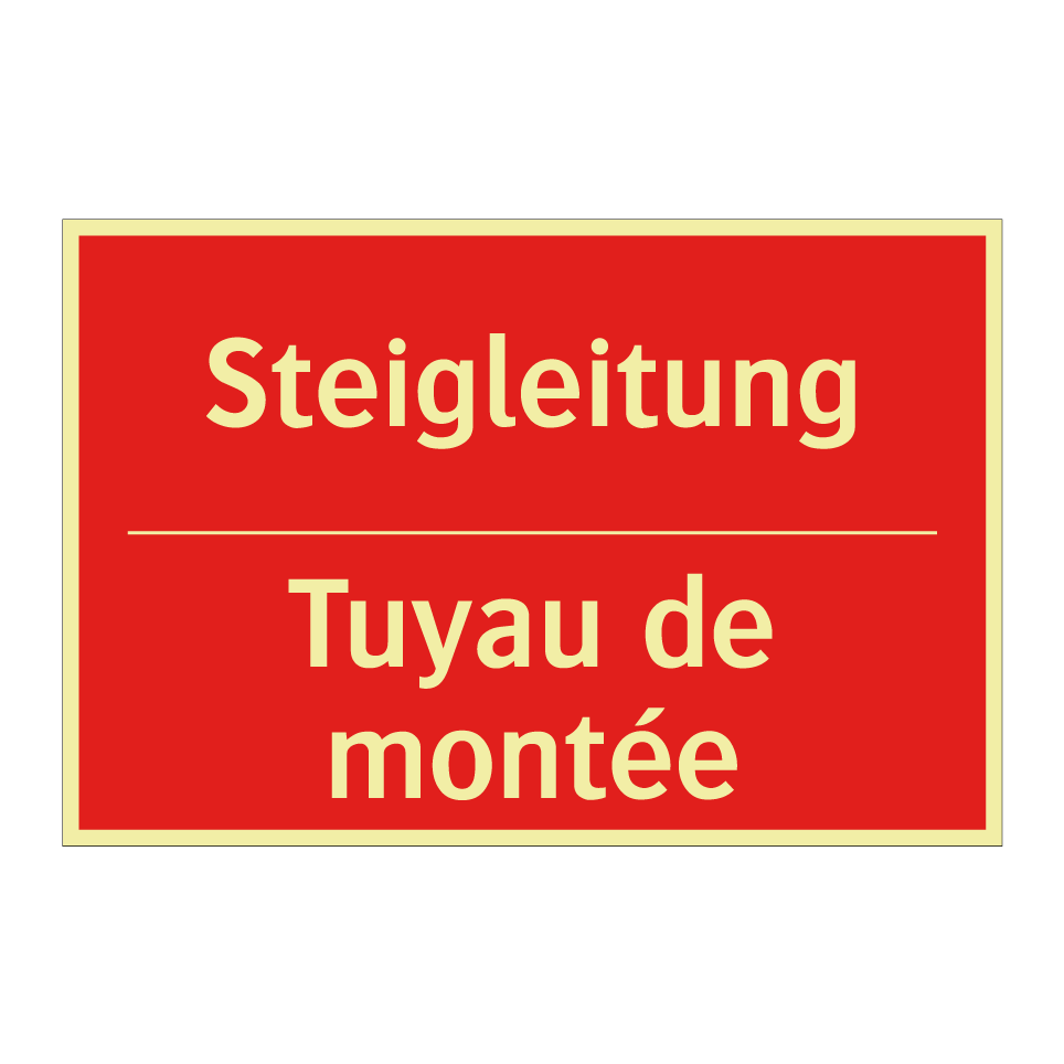 Steigleitung - Tuyau de montée