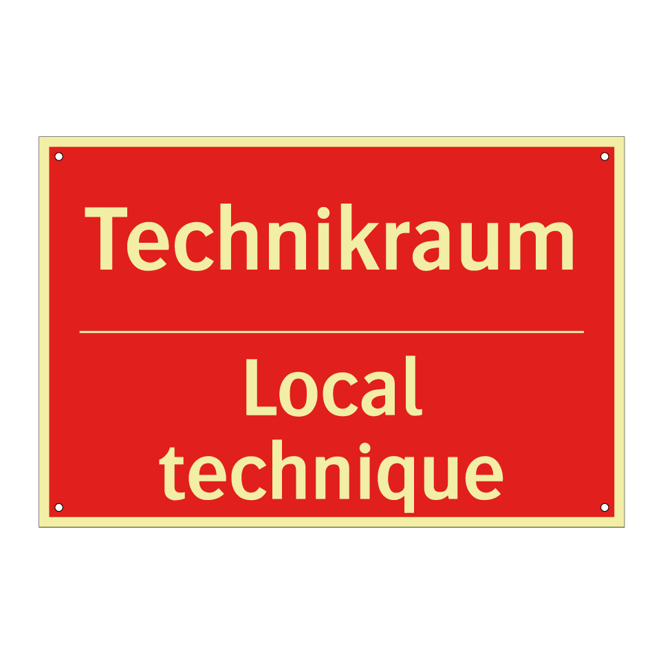 Technikraum - Local technique
