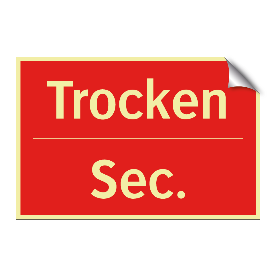 Trocken - Sec.