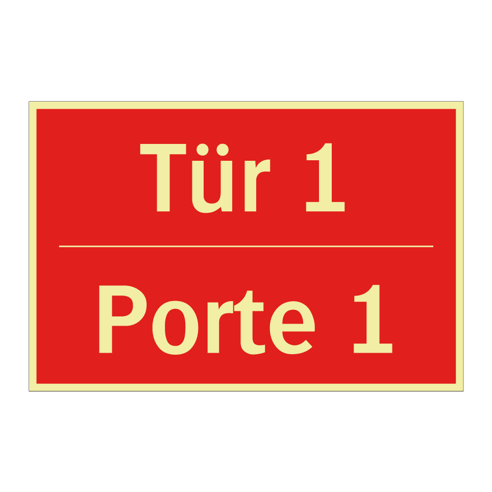 Tür 1 - Porte 1