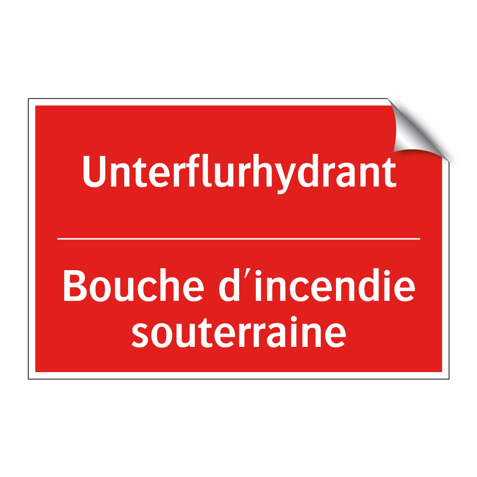 Unterflurhydrant - Bouche d'incendie souterraine