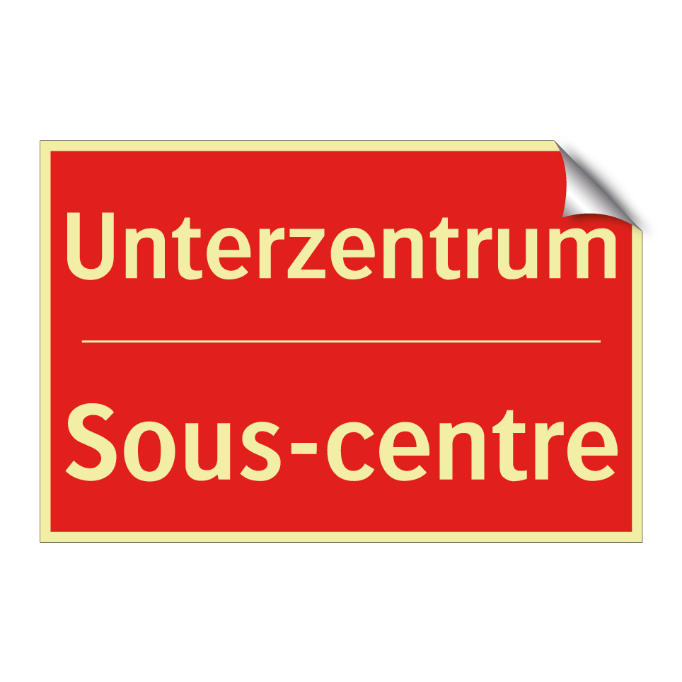 Unterzentrum - Sous-centre