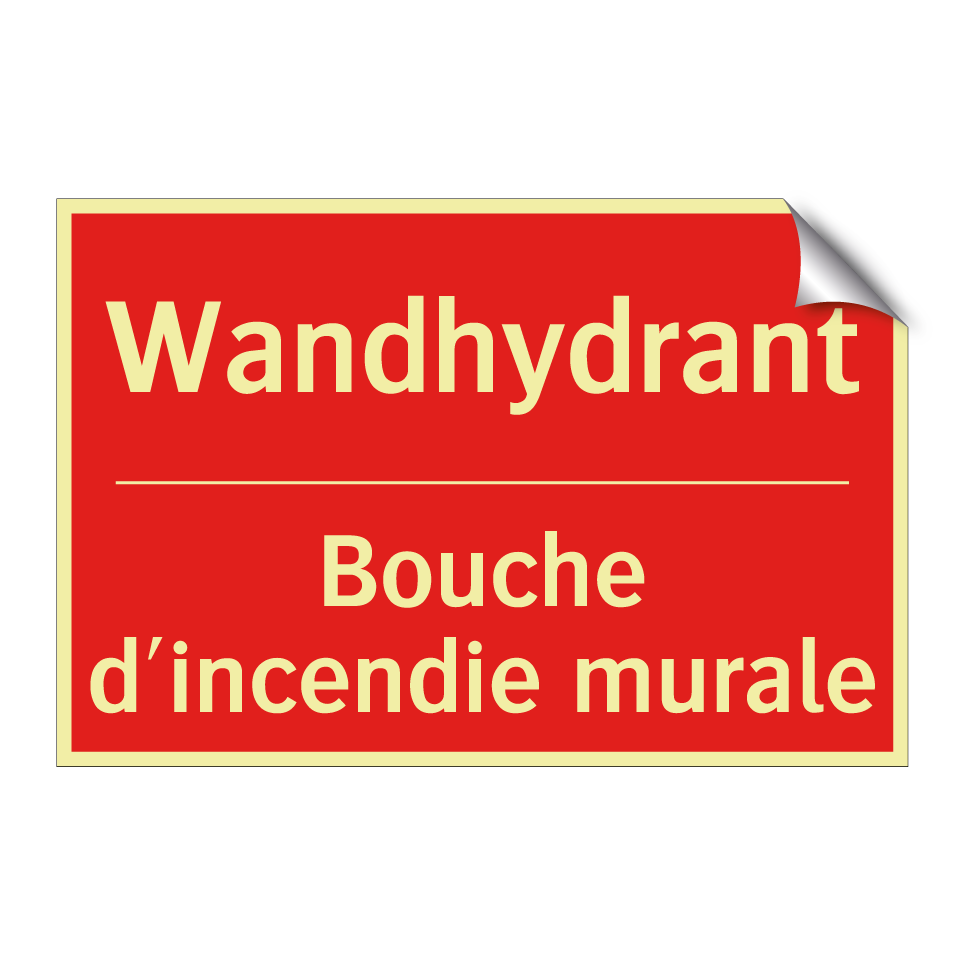Wandhydrant - Bouche d'incendie murale