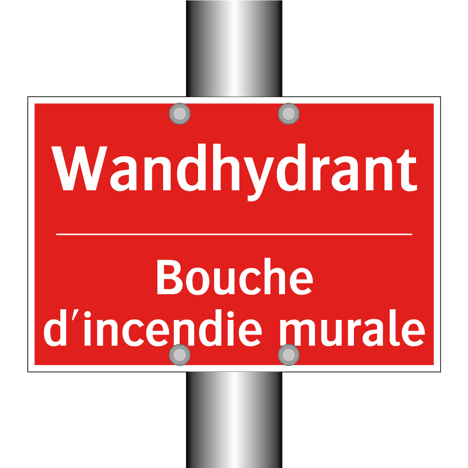 Wandhydrant - Bouche d'incendie murale
