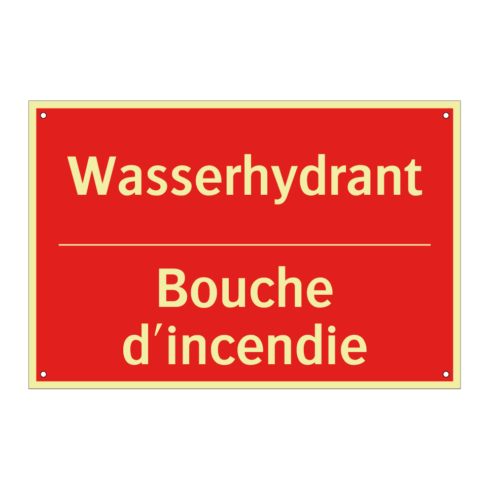 Wasserhydrant - Bouche d'incendie