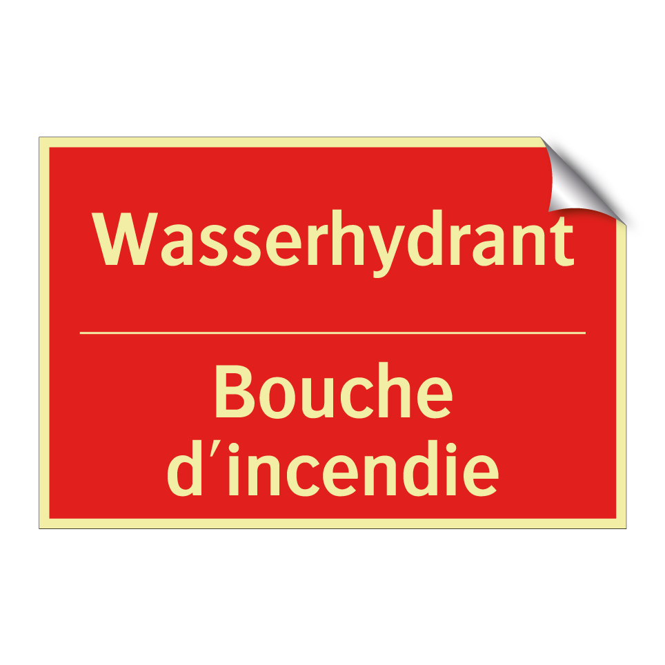 Wasserhydrant - Bouche d'incendie