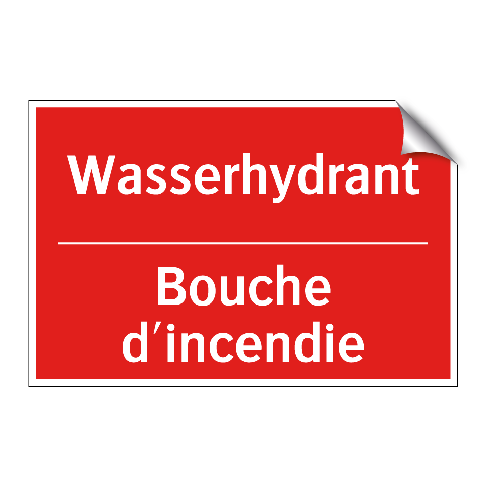 Wasserhydrant - Bouche d'incendie