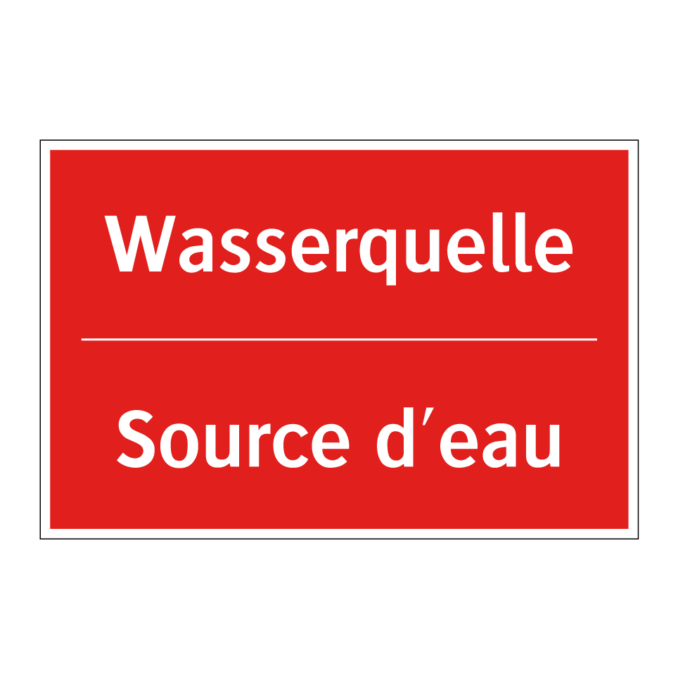 Wasserquelle - Source d'eau