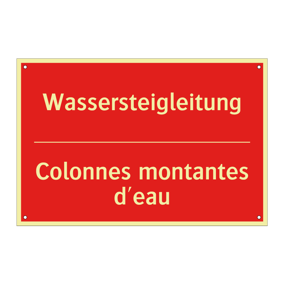 Wassersteigleitung - Colonnes montantes d'eau