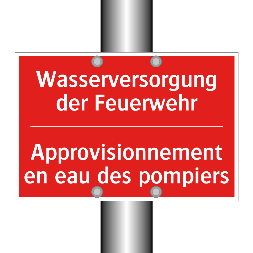 Wasserversorgung der Feuerwehr - Approvisionnement en eau des pompiers /.../