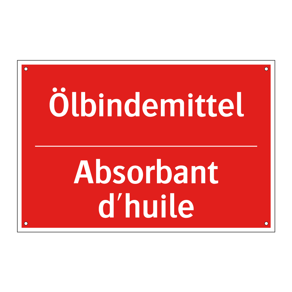 Ölbindemittel - Absorbant d'huile