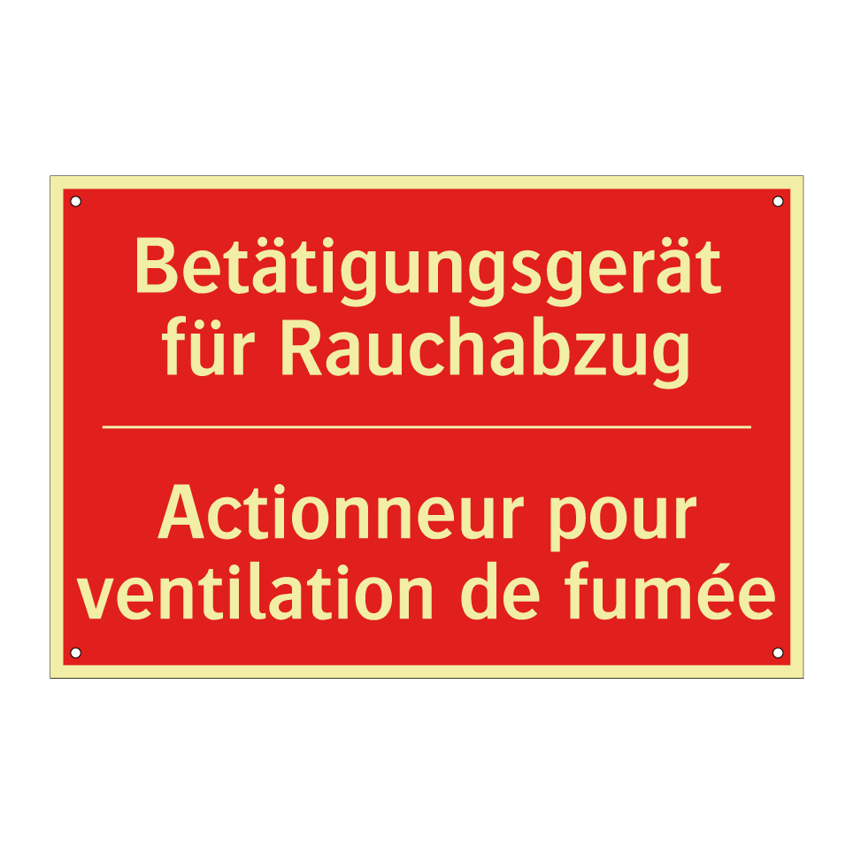 Betätigungsgerät für Rauchabzug /.../ - Actionneur pour ventilation de  /.../