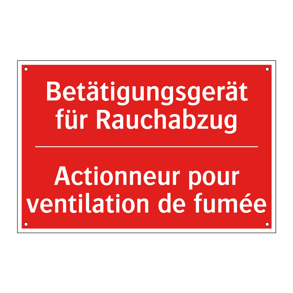 Betätigungsgerät für Rauchabzug /.../ - Actionneur pour ventilation de  /.../