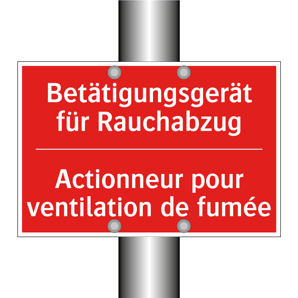 Betätigungsgerät für Rauchabzug /.../ - Actionneur pour ventilation de  /.../