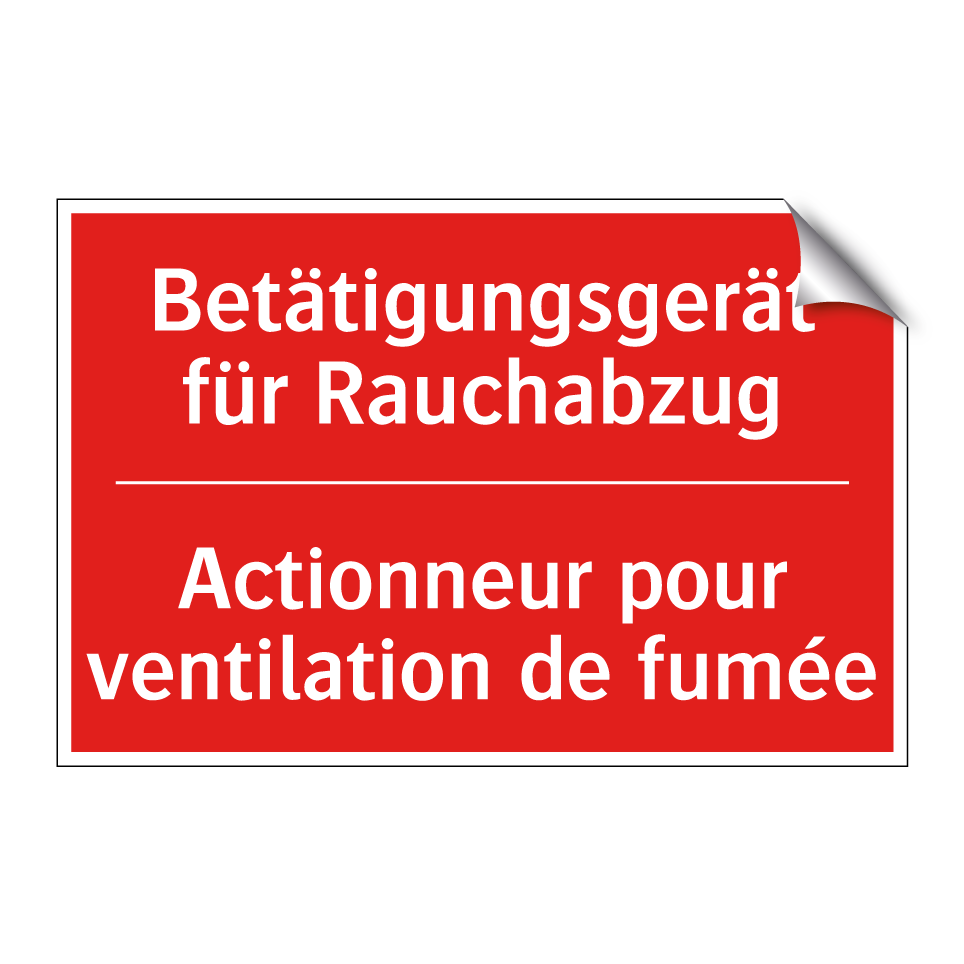 Betätigungsgerät für Rauchabzug /.../ - Actionneur pour ventilation de  /.../