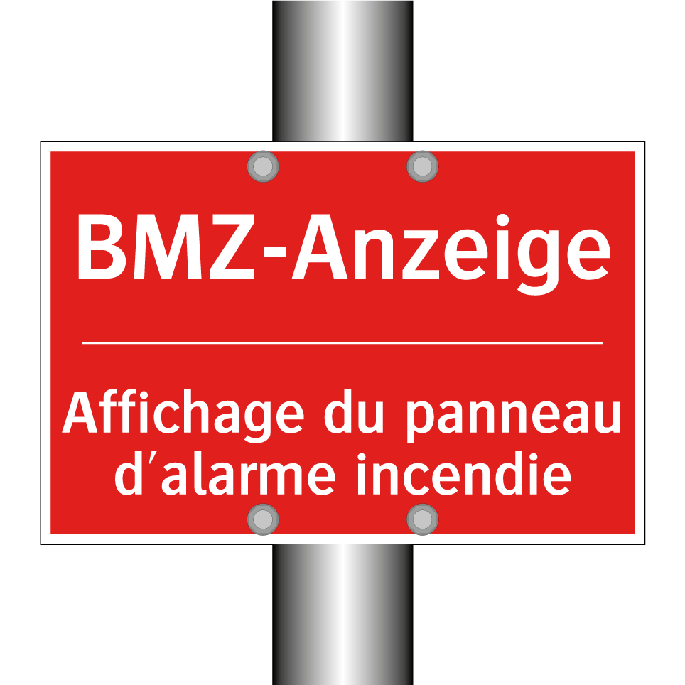 BMZ-Anzeige - Affichage du panneau d'alarme  /.../