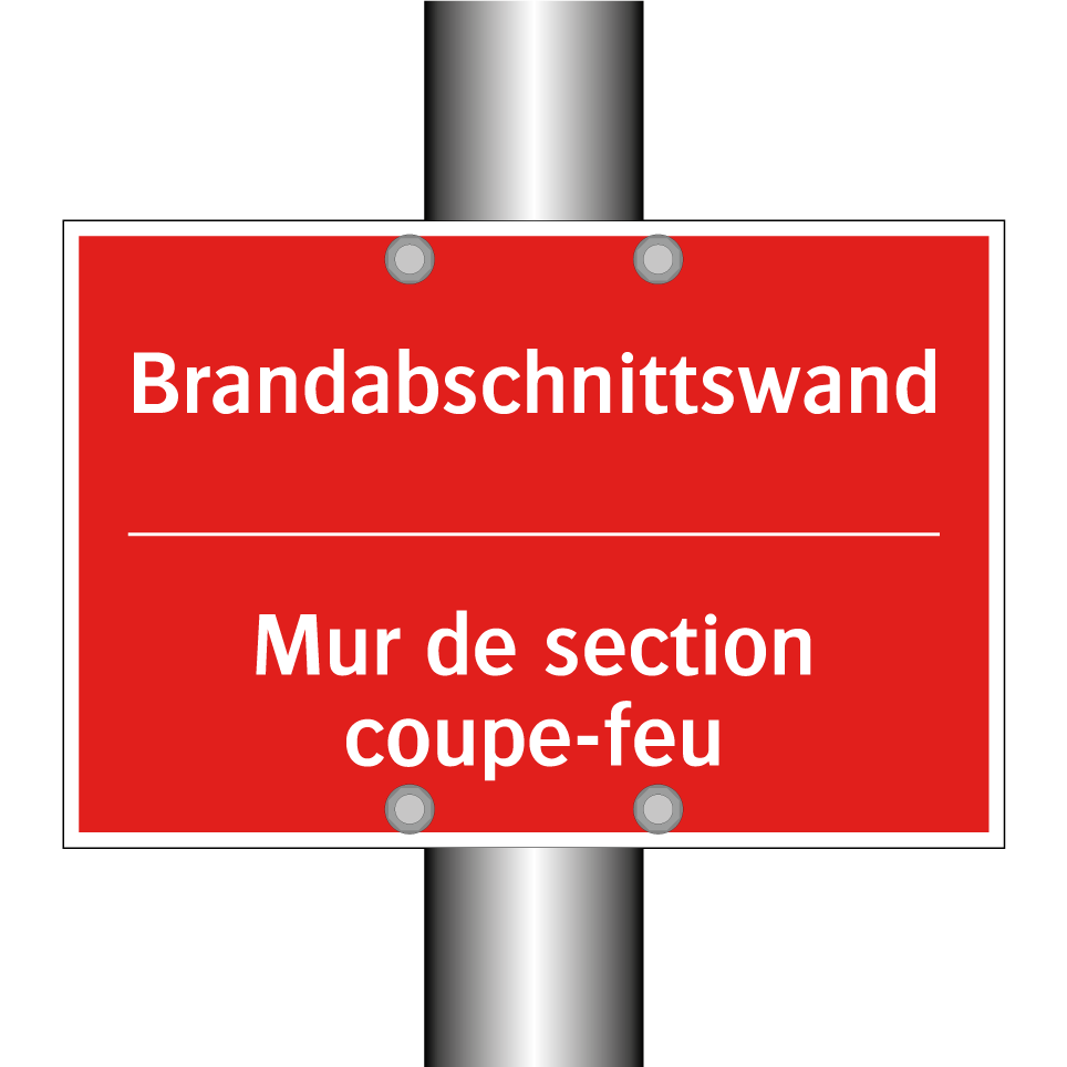 Brandabschnittswand - Mur de section coupe-feu