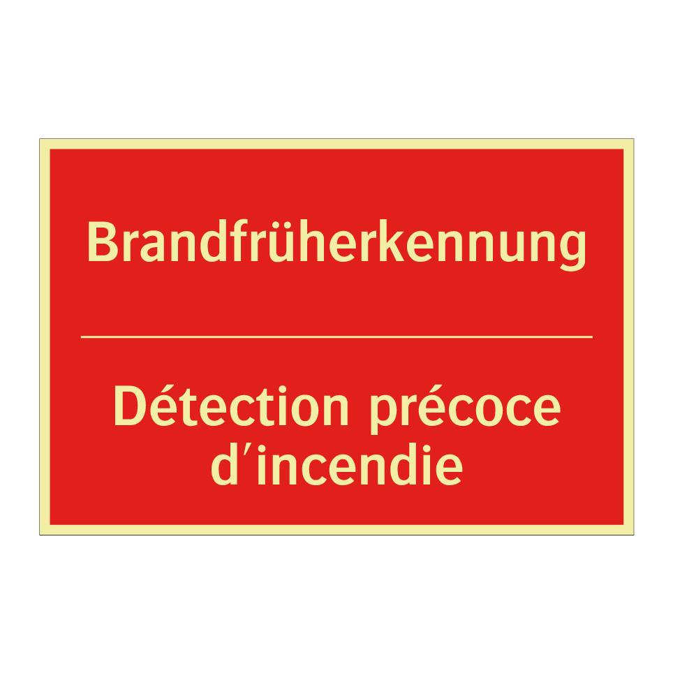 Brandfrüherkennung - Détection précoce d'incendie