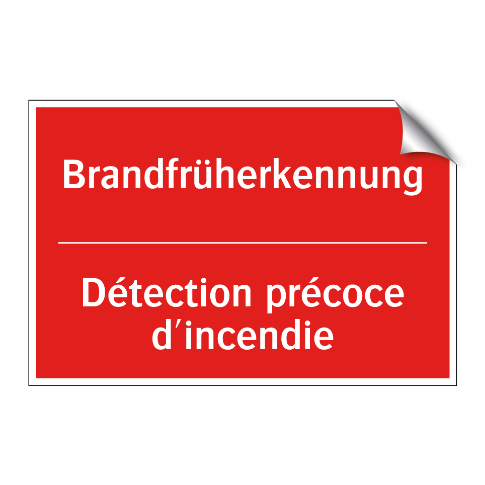 Brandfrüherkennung - Détection précoce d'incendie