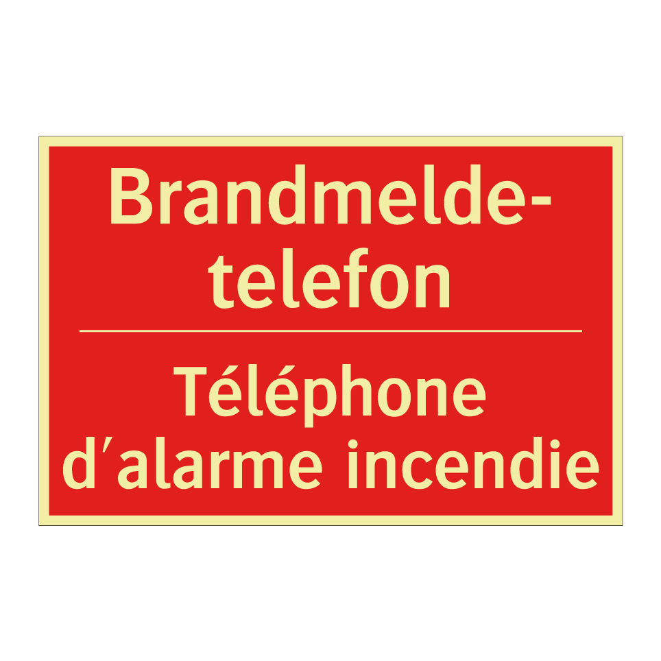Brandmelde- telefon - Téléphone d'alarme incendie