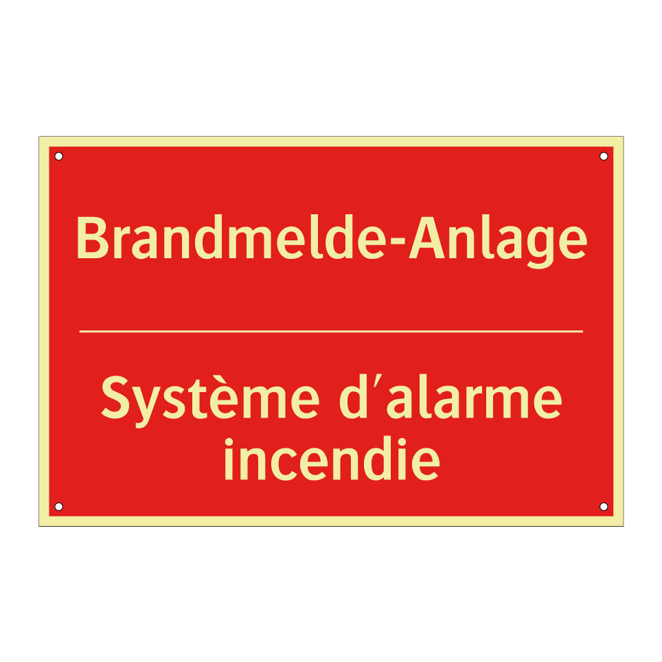 Brandmelde-Anlage - Système d'alarme incendie
