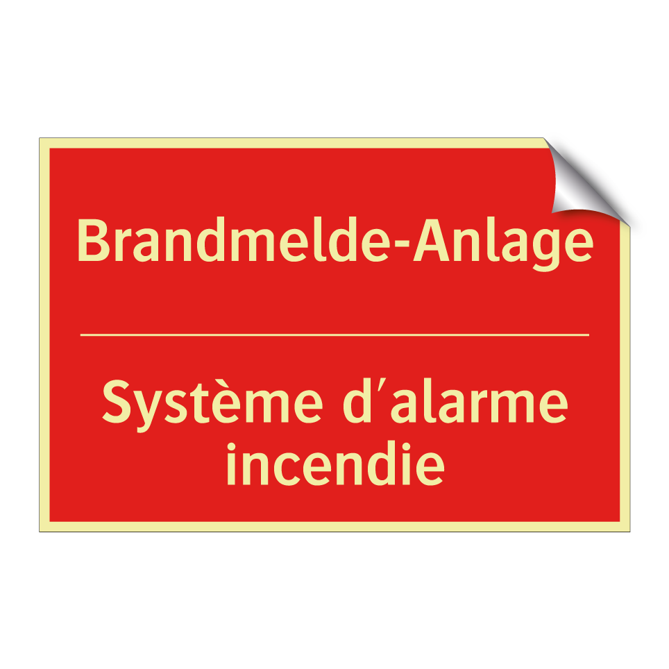 Brandmelde-Anlage - Système d'alarme incendie