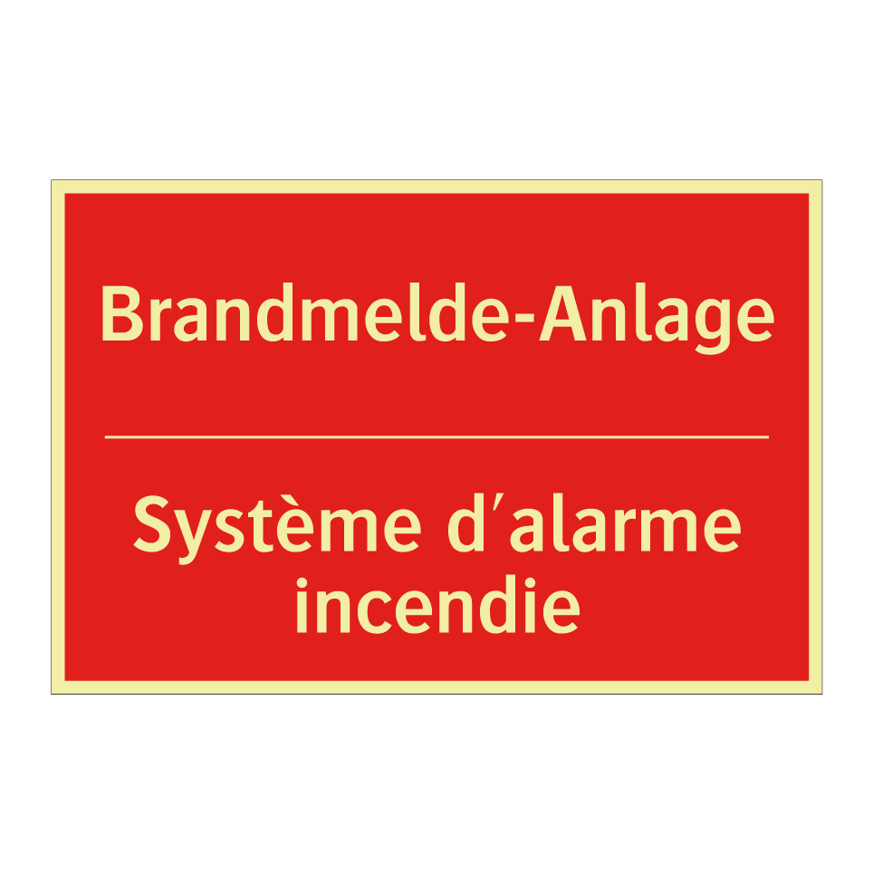 Brandmelde-Anlage - Système d'alarme incendie