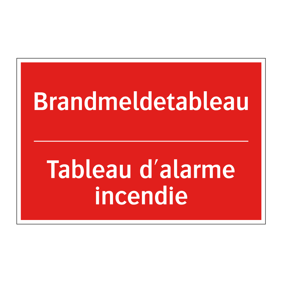 Brandmeldetableau - Tableau d'alarme incendie