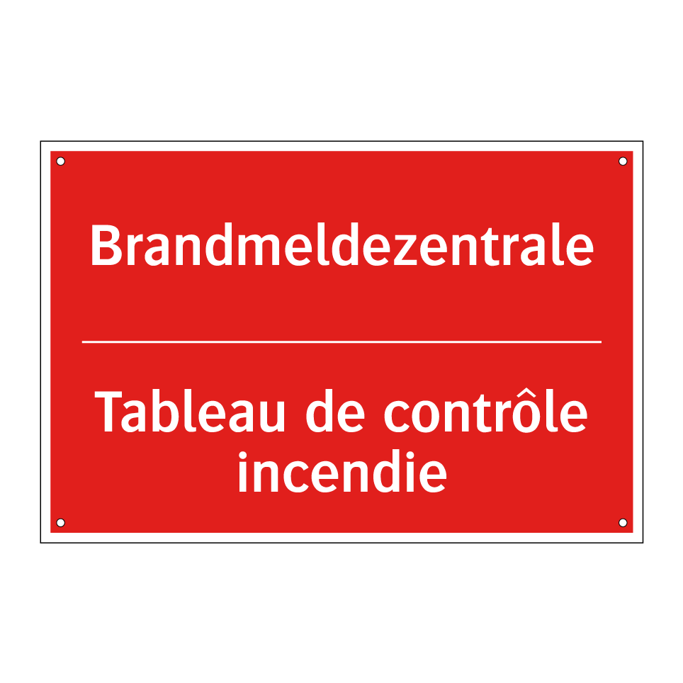 Brandmeldezentrale - Tableau de contrôle incendie
