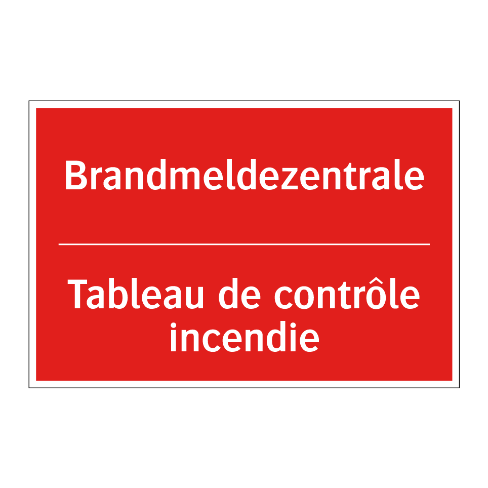 Brandmeldezentrale - Tableau de contrôle incendie