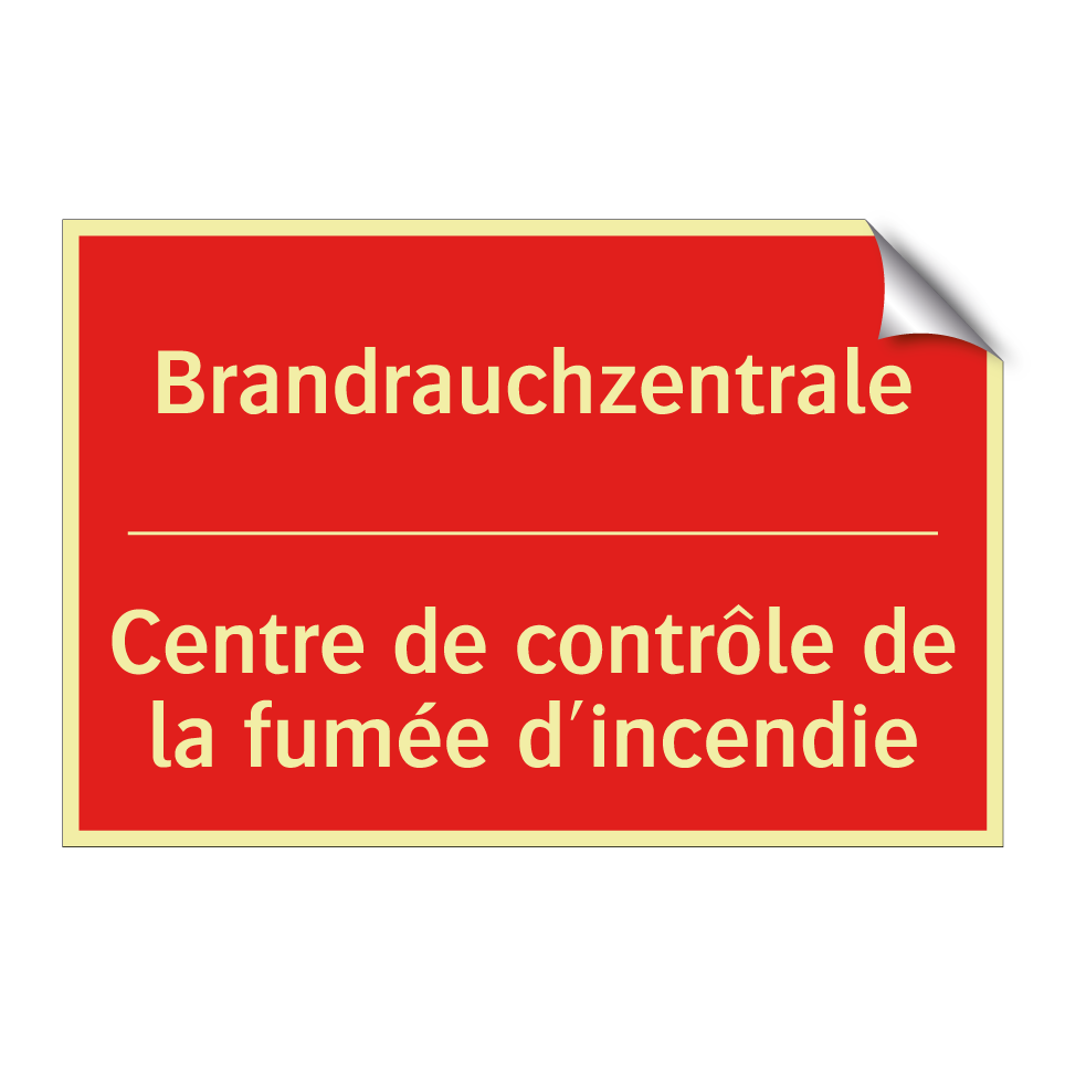 Brandrauchzentrale - Centre de contrôle de la fumée  /.../