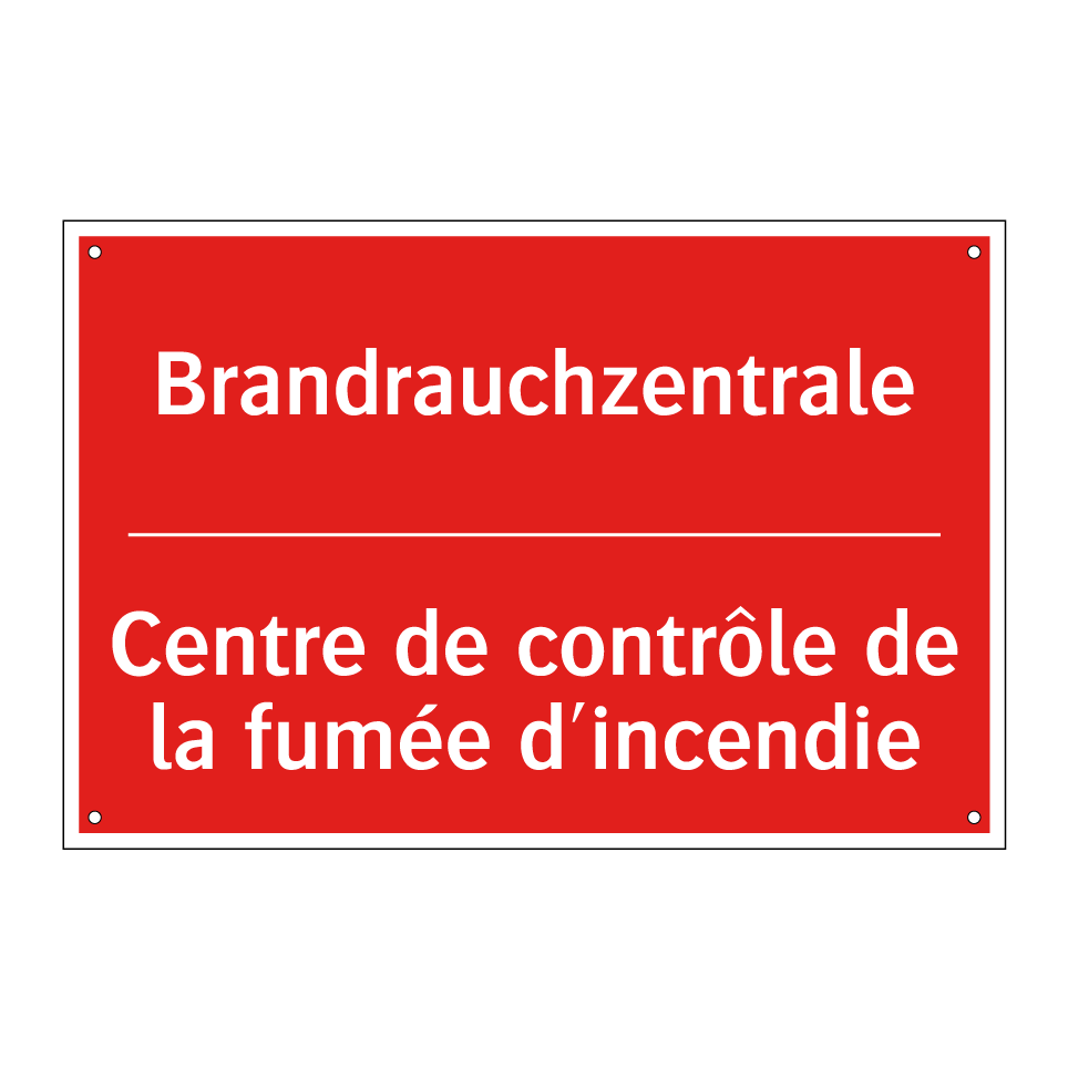 Brandrauchzentrale - Centre de contrôle de la fumée  /.../