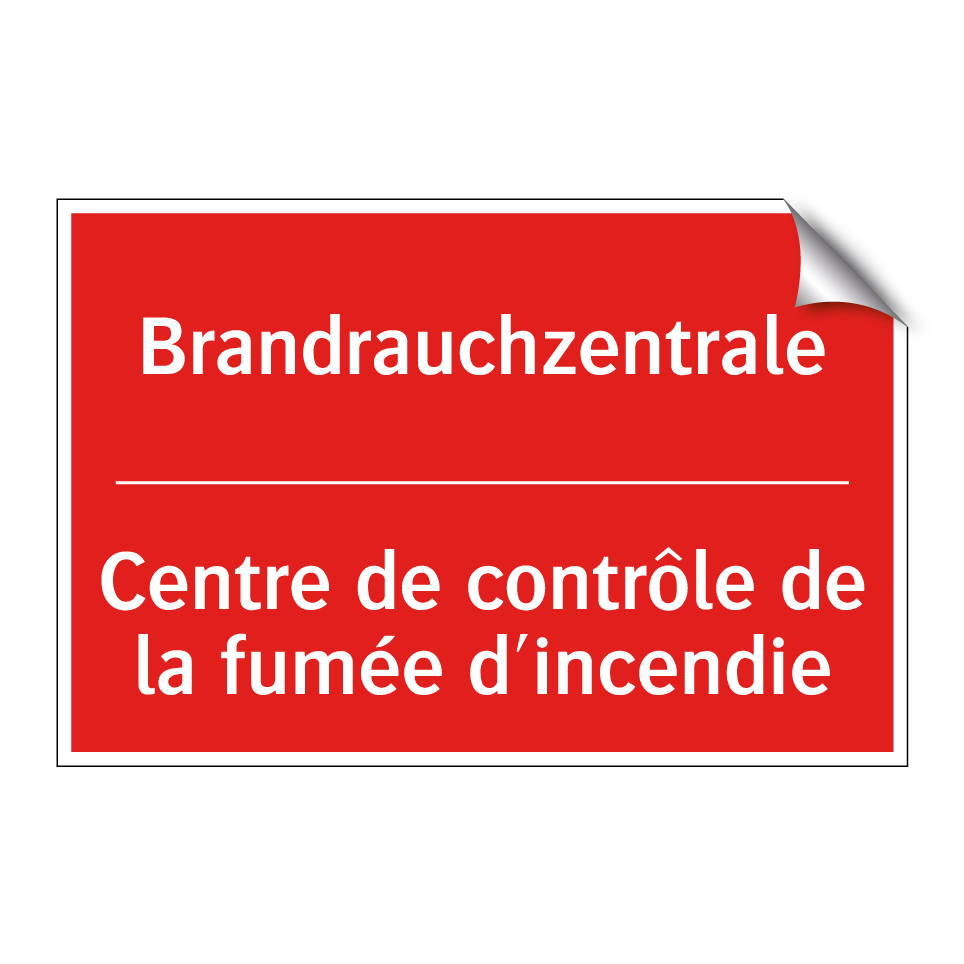 Brandrauchzentrale - Centre de contrôle de la fumée  /.../