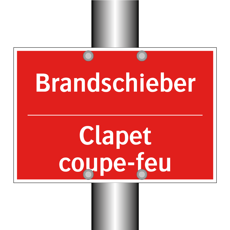 Brandschieber - Clapet coupe-feu