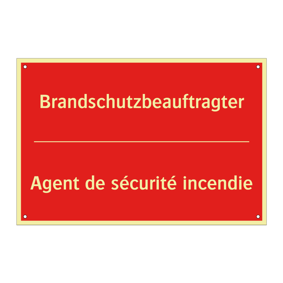 Brandschutzbeauftragter - Agent de sécurité incendie