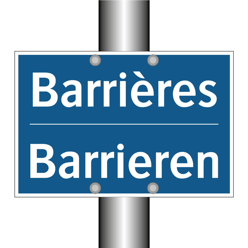 Barrieren - Barrières