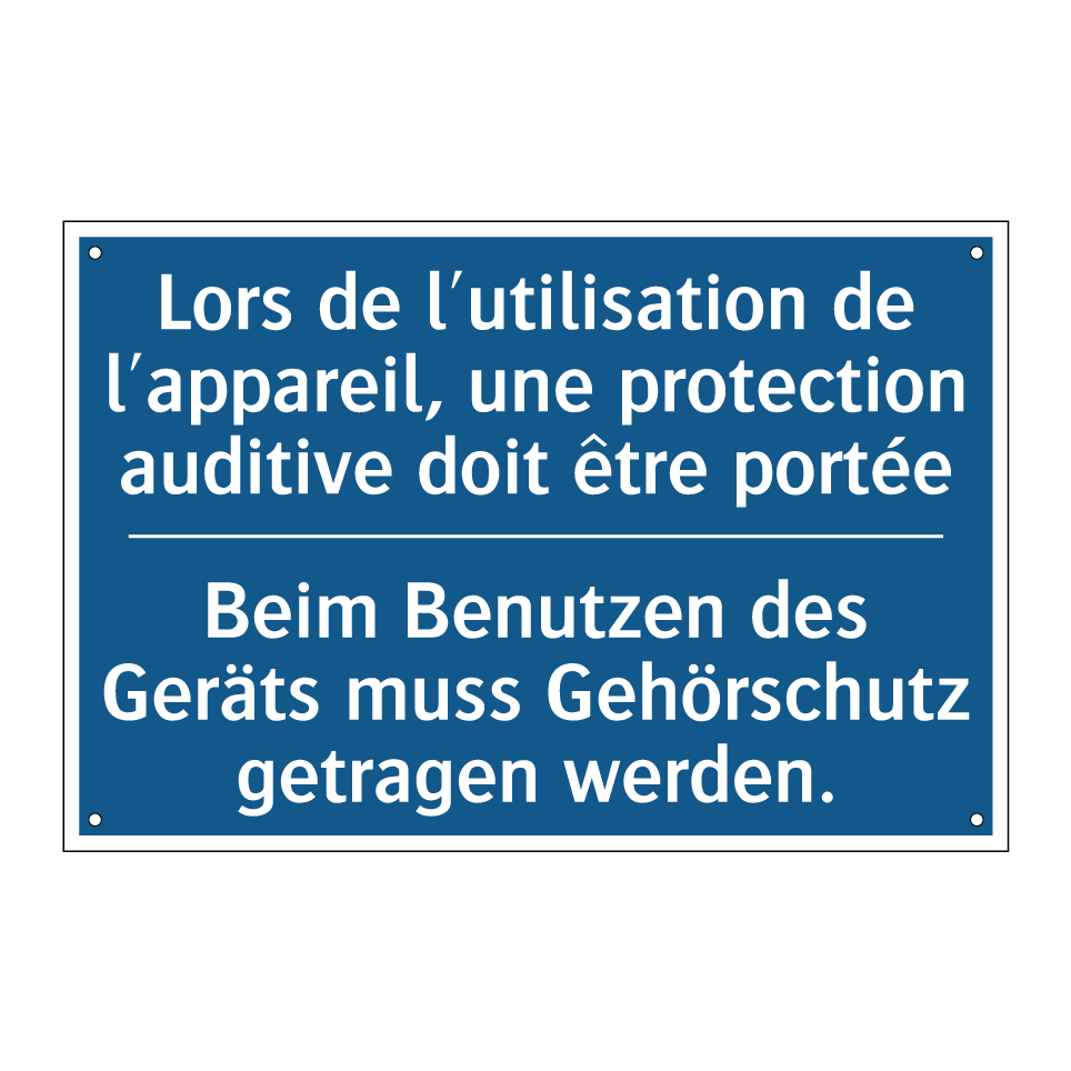 Beim Benutzen des Geräts muss  /.../ - Lors de l'utilisation de l'appareil,  /.../
