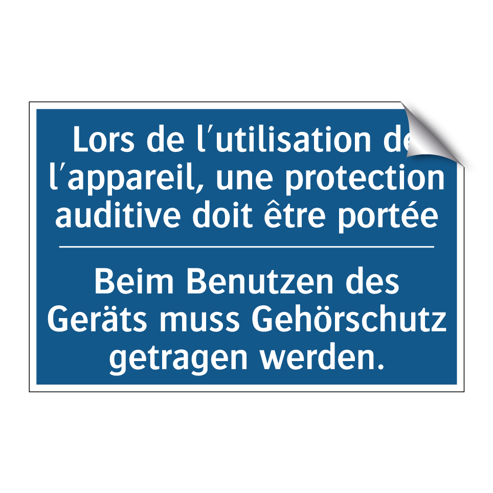 Beim Benutzen des Geräts muss  /.../ - Lors de l'utilisation de l'appareil,  /.../
