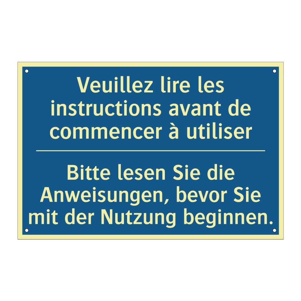 Bitte lesen Sie die Anweisungen,  /.../ - Veuillez lire les instructions  /.../