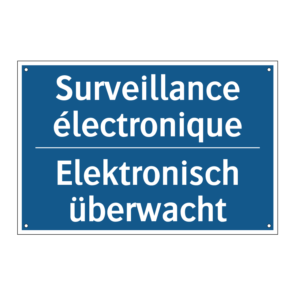 Elektronisch überwacht - Surveillance électronique
