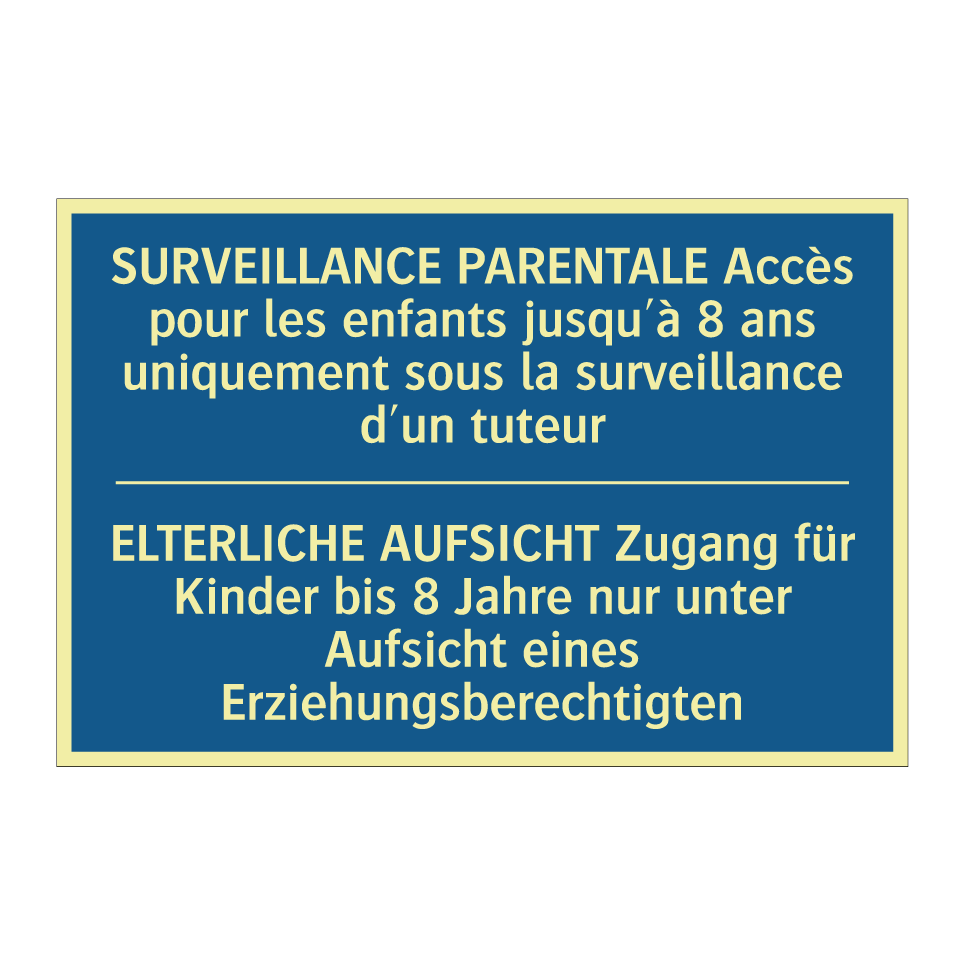 ELTERLICHE AUFSICHT Zugang für  /.../ - SURVEILLANCE PARENTALE Accès pour  /.../