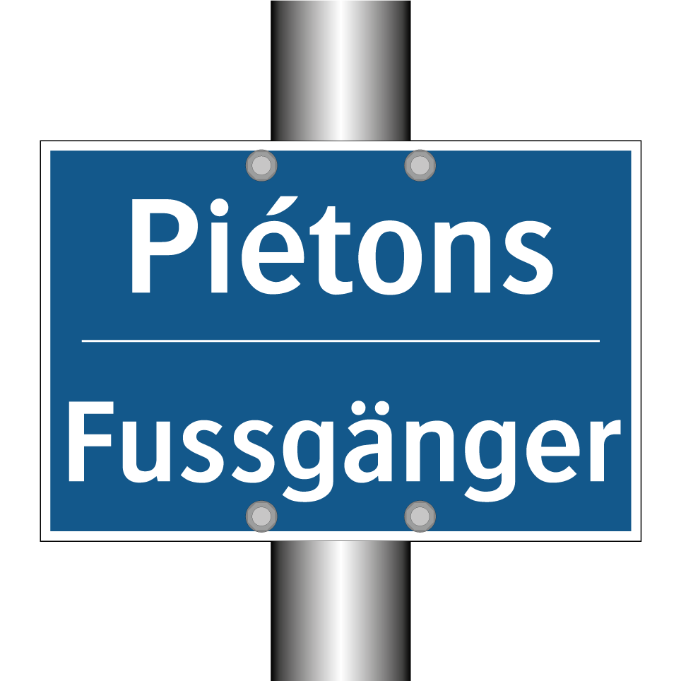 Fussgänger - Piétons