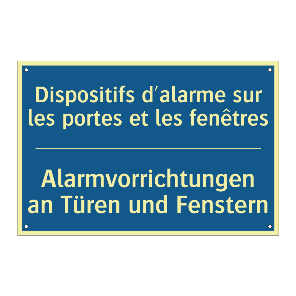 Alarmvorrichtungen an Türen und  /.../ - Dispositifs d'alarme sur les portes  /.../