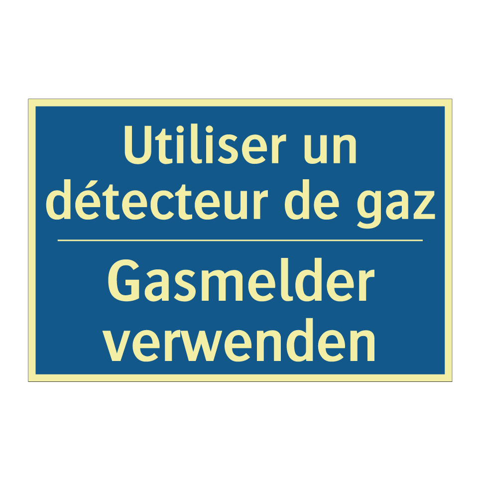 Gasmelder verwenden - Utiliser un détecteur de gaz