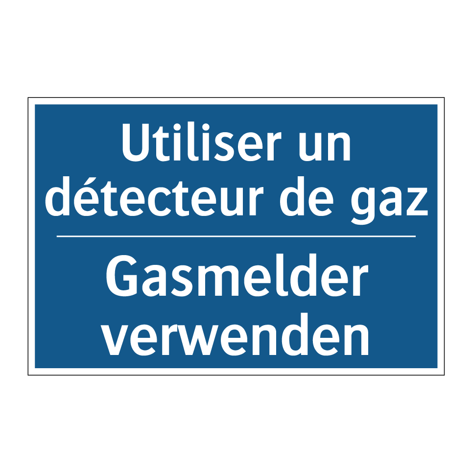 Gasmelder verwenden - Utiliser un détecteur de gaz