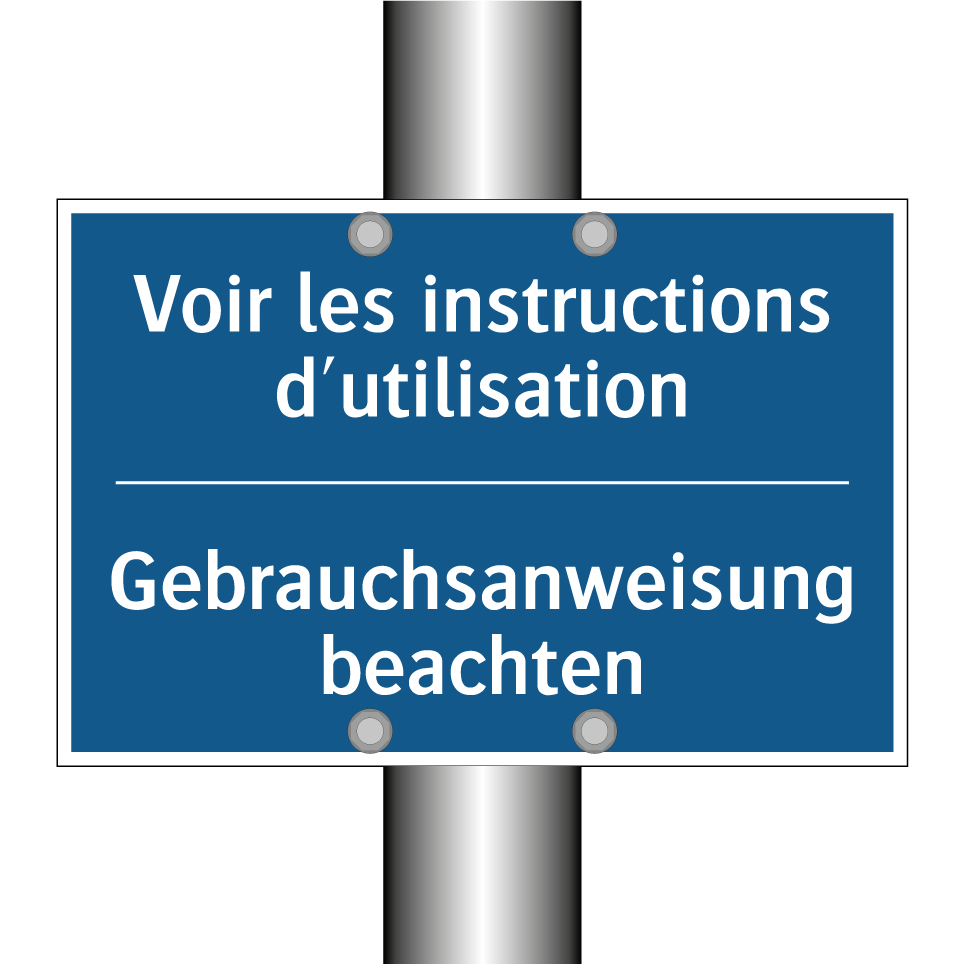 Gebrauchsanweisung beachten - Voir les instructions d'utilisation /.../
