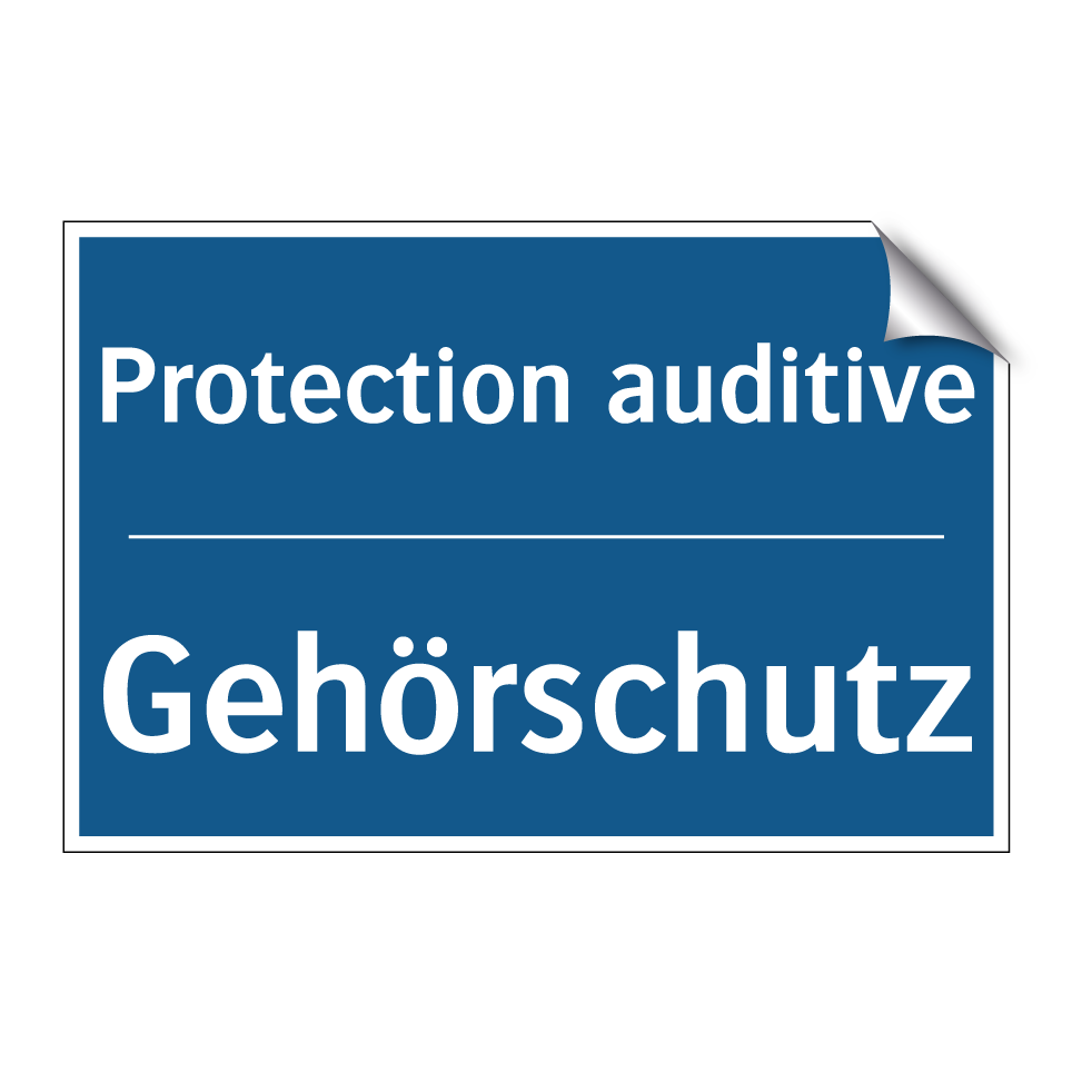 Gehörschutz - Protection auditive
